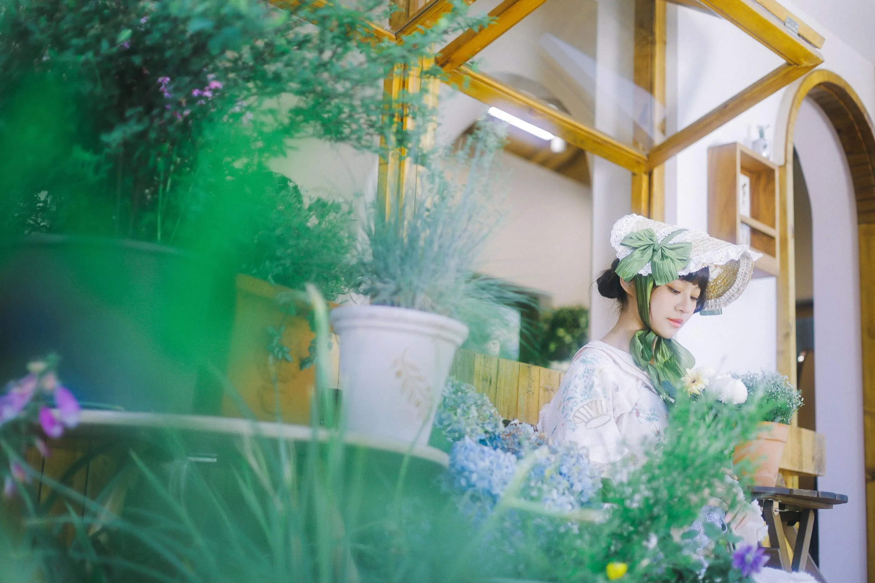 [YITUYU艺图语]2022.07.18 花房少女 双耳ZiCe [40P]插图5